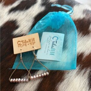 New Gorgeous authentic Pearl and Silver earrings